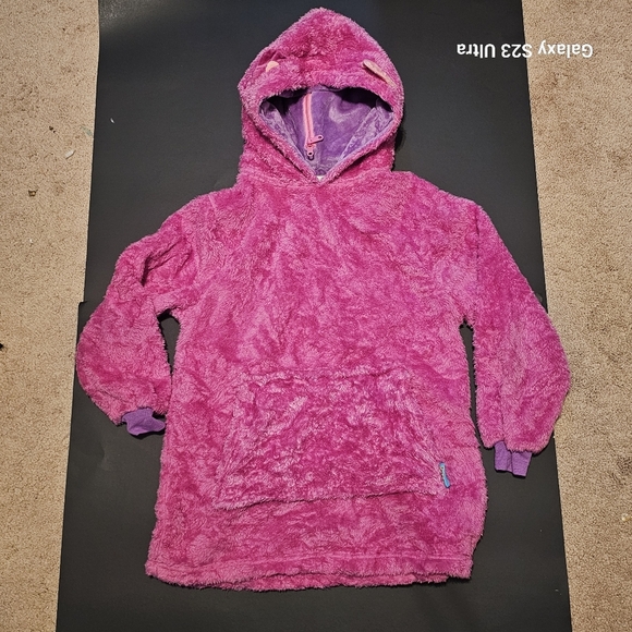 Huggle Pet Pink Kitty Hoodie One Size (Child) - Picture 2 of 12